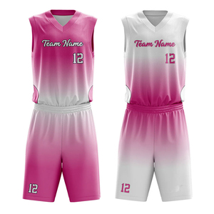 Vêtements de basket-ball personnalisés avec logo de marque pour hommes, uniforme pour équipes sportives adultes, tissu respirant, ensemble d'uniformes de basket-ball - Product Image 5