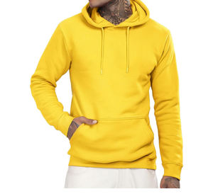 Vêtements streetwear pour hommes, 100% coton, molleton épais, coupe ample, impression personnalisée en relief et sweat-shirt - Product Image 3