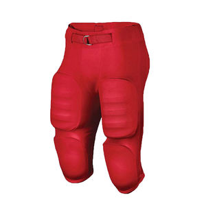 Uniforme de football américain léger avec pantalon en jersey cousu, chaussettes hautes et ceinture, conçu pour les entraînements et les matchs des jeunes. - Product Image 5