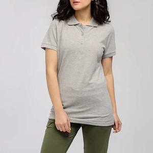 High Quality 180g Cotton Plain Pullover <b>Polo</b> <b>Shirts</b> <b>Women</b> Short Length Solid Pattern Summer Outdoor <b>Women's</b> <b>Polo</b> <b>Shirts</b> For Sale - Product Image 1