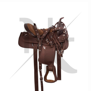 Silla de Montar Western Premium de Cuero para Equitación, Diseño Personalizado OEM, Silla Western Ligera con Bocado para Caballo - Product Image 2