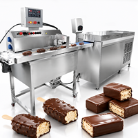 Machine d'enrobage et de refroidissement pour crème glacée MY Chocolate Temper Cookie Enrobe