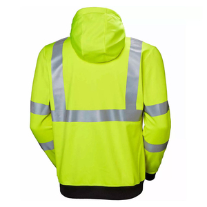 Sweat à capuche réfléchissant avec bande réfléchissante, production OEM en gros, export mondial pour acheteurs de produits de sécurité - Product Image 2