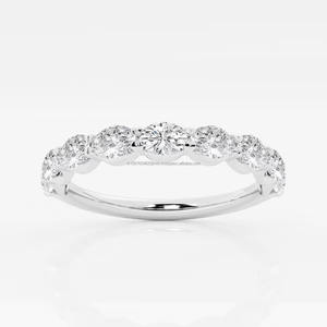 Igi/gia เครื่องประดับทอง14K ที่ดีสไตล์วินเทจการปลูกในห้องทดลองการหมั้นเพชรรูปวงรี/ปาร์ตี้งานแต่งงาน-วันครบรอบของผู้หญิง - Product Image 1