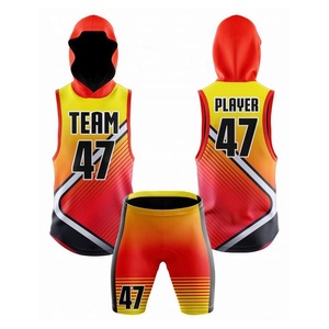 100% Polyester Made Good Quality 7v7 Uniform Latest Style Unique Color Sports Wear 7v7 Uniform for Men's OEM Serviced - Product Image 5