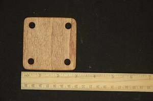 Tarjetas/Tabletas de Tejido de Madera Ecológicas de Arte Popular (Cuadradas Pulimentadas) para Crear Textiles Intrincados, Cinturones Resistentes y Adornos para Prendas - Product Image 4