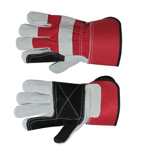 Guantes de Seguridad al Mejor Precio al por Mayor, Guantes de Trabajo de Cuero Vacuno para Hombre y Mujer, Función Antiestática y Anti-Impactos - Product Image 5