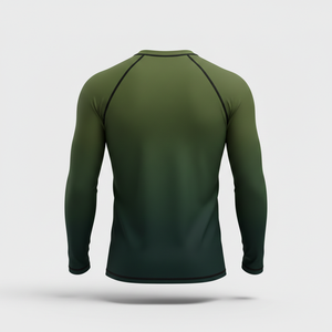 Camiseta Deportiva de Compresión Unisex de Manga Larga, Personalizable por Sublimación, para BJJ, MMA, Jiu Jitsu, Entrenamiento sin Gi - Product Image 2