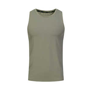 Camiseta sin Mangas para Hombre, Cuello Redondo, Tejido Transpirable de Algodón/Poliéster, Informal, Deportiva, Ligera y de Secado Rápido, Superventas - Product Image 5