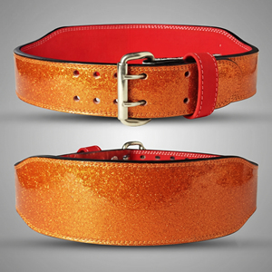 Cinturón de Cuero para Levantamiento de Pesas para Hombre, Ajustable, con Soporte Lumbar y Cierre de Hebilla, para Entrenamiento de Fuerza - Product Image 2
