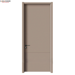 Puerta Compuesta Recubierta de PVC con Película de WPC 100% Impermeable, Moderna, para Oficina, Apartamento, Dormitorio, Baño, Cocina, Uso Doméstico y de Oficina - Product Image 4