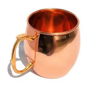 Unique Indian Kitchen Accessory Precious Copper Coffee <b>Mug</b> With Colored Print Kitchen Display Standard - Product Image 5