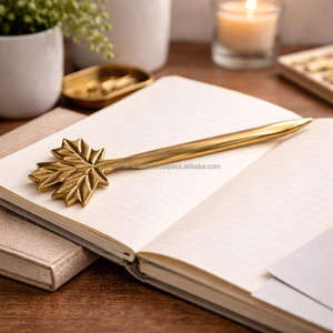 ที่เปิดจดหมายทองเหลืองดีไซน์เรียบหรู – เครื่องตัดกระดาษที่เรียบง่ายและมีระดับ - Product Image 5