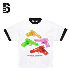 Camiseta Deportiva para Mujer, Estilo Informal, Ecológica, Ligera, Transpirable, 100% Algodón, Cuello Redondo, Manga Corta, con Logotipo Estampado - Product Image 2