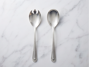 Classic Victorian Design Stainless Steel Serving Spoon <b>Salad</b> <b>Tools</b> For Household Catering And Events Cutlery Banquet Hotel - Product Image 1