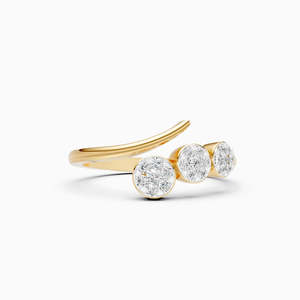 JEWELLERY PLANET IFJR-540 Anillo de Diamante Cultivado en Laboratorio con Certificado IGI, Oro Rosa de 9K, Corte Brillante, Joyería Clásica de Compromiso Unisex - Product Image 4