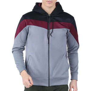 เสื้อฮู้ดซิปแบบใหม่ ทรงเรียบง่าย ยูนิเซ็กซ์ ผ้าฟลีซ/เฟรนช์เทอร์รี่ ระบายอากาศได้ดี แห้งเร็ว ผลิตคุณภาพสูงในปากีสถาน - Product Image 5