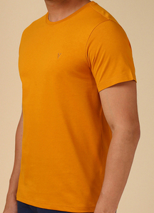 T-shirt en coton uni personnalisé pour homme, coupe classique, doux, respirant, décontracté, à manches courtes, pour l'été, usage quotidien, OEM ODM - Product Image 2