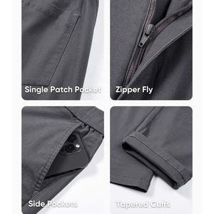 Style décontracté intelligent pantalon droit pantalon chino en coton mélangé pantalon de golf décontracté formel pour hommes séchage rapide et confortable - Product Image 6