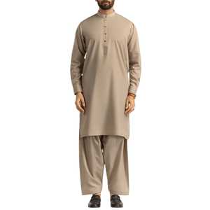 Salwar Kameez léger d'été pour homme, respirant, doux, prêt-à-porter, style traditionnel indien et pakistanais, vêtements OEM - Product Image 1