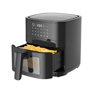 Friteuse à air chaud électrique sans huile Sudex CKZ-2112B XL 5L, appareil de cuisson sain pour des repas croustillants et faibles en gras - Product Image 1
