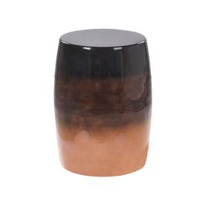 Mesa Auxiliar Cilíndrica de Hierro Resistente, Taburete Metálico Resistente a la Intemperie, Mesa Multifuncional Tipo Tambor para Hotel y Hogar - Product Image 3