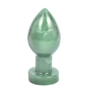 High quality Green jade Crystal Vaginal Egg Healing Crystal Yoni Egg for Women Kegel Exercise Natural Gemstone Crystal Wholesale - Product Image 3