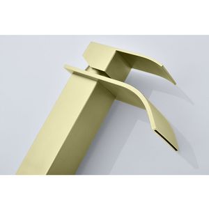 Singolo manico cascata beccuccio bagno lavandino rubinetto elegante bagno e doccia rubinetto Design - Product Image 4