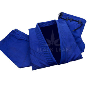 Highly Demanded Lightweight 100% Cotton Pakistan Made BLACK <b>LEAF</b> Eco-Friendly BJJ Gi Uniform - Product Image 3