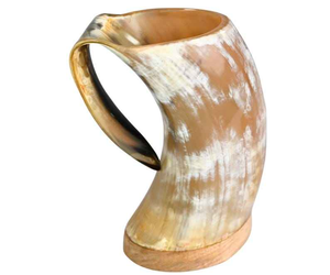 Tazas de Cuerno Hechas a Mano Ecológicas, Diseño Moderno, Forma Natural, Duraderas, Resistentes, Auténticas, Coleccionistas de Todo el Mundo S SONS - Product Image 5