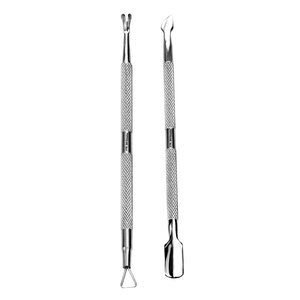 สติ๊กเกอร์ติดหนังกำพร้าเล็บ 2 ชิ้น พรีเมี่ยม ที่ดันหนังกำพร้าและตัดเล็บมือเล็บเท้าแบบมืออาชีพ ปลายสองด้าน - Product Image 6