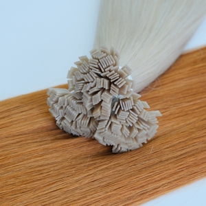 Extensiones de Cabello Humano con Punta Plana, Rubias, Doble Trama, Cabello Remy, Proveedores Vietnamitas, Precio al por Mayor, Producto de Belleza para Mujeres - Product Image 2