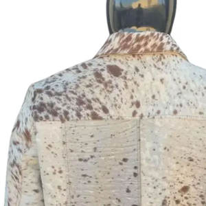 Custom Logo Men's Genuine Cowhide Leather Jackets In Low Price Cowhide Street Wear New Design Winter Jacket - Product Image 5