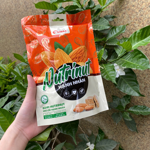 Best Selling Nutrisealer <b>Almond</b> Energy Biscuit Healthy Snack 195g ODM Wholesale Vietnam Supplier Free Samples - Product Image 1