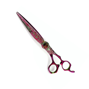 Titan - Tijeras de Peluquería Profesionales Nuevas, Tijeras de Entresacar, Acero Inoxidable Japonés 440c - Product Image 1