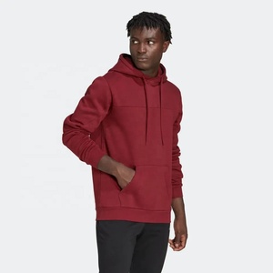 Sudadera con capucha de gran tamaño de lana gruesa de alta calidad para hombres, ropa de calle personalizada, sudaderas lisas con hombros caídos para invierno - Product Image 4