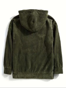 เสื้อฮู้ดผู้ชายทรงปกติ แขนยาว สวมใส่สบายๆ หรือเป็นทางการได้ ผ้าทอ 400 กรัม รุ่นคลาสสิก - Product Image 2