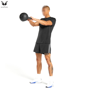 Wholesale <b>Men</b> Sports Gym <b>Shorts</b> Quick Dry Mesh Running <b>Shorts</b> Two Sides Pocket Custom Logo Printed Fitness <b>Shorts</b> - Product Image 4