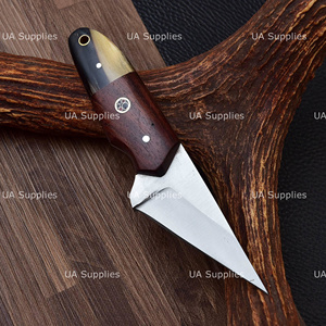 Cuchillo EDC Profesional Estilo Kiridashi, Hecho a Mano, de Grado Industrial, con Hoja de Acero Inoxidable y Mango de Madera, OEM ODM, 3 Hojas, para Supervivencia - Product Image 4