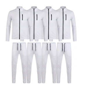 Veste de jogging pour homme Golden Weather, coupe XL, personnalisée, unie, coupe-vent, col montant zippé, écologique, séchage rapide, idéale pour la gym et les loisirs en automne - Product Image 2