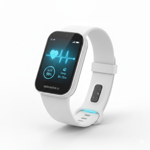 Dispositif de surveillance de la santé IA OEM avec suivi vital continu, analyse du stress et connectivité mobile – États-Unis - Product Image 1