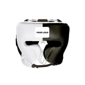 Juego de Boxeo Profesional de Piel Sintética PU Original en Blanco y Negro, Personalizable al por Mayor, de Alta Calidad, Nuevo - Product Image 3