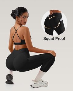 Leggings sculptants taille haute pour femme et soutien-gorge de sport respirant – Ensemble de gym - Product Image 4