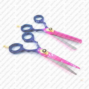 Professional Hair Cutting Scissors <b>Set</b> 2pcs 5.5 Inch <b>Barber</b> Salon Shears Professional Surgical Stainless Steel Instruments - Product Image 5