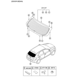 Cerato Nuevo, Otras Piezas y Accesorios para Autos y Camiones 871101M200 - Product Image 2