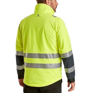 Waterproof Reflective Winter Security Worker Jacket Men's Hi Vis Safety Workwear <b>Construction</b> Windproof Jacket 2026 - Product Image 5
