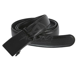Cinturón de Cuero Genuino con Hebilla de Acero, Ajustable y Duradero, para Jeans Casuales, Pantalones de Oficina, Ropa Formal de Negocios, Ecológico - Product Image 5
