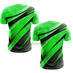 T-shirts imprimés Raphc pour hommes, col rond, coupe classique, en Spandex/Polyester, décontractés, avec logo frontal, tricotés, épais, à manches courtes, style Normcore - Product Image 6