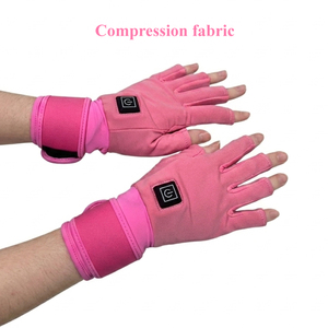 Gants chauffants à compression demi-doigts personnalisables pour le travail en hiver, soulagement de l'arthrite, chauffe-mains professionnels pour usine - Product Image 4