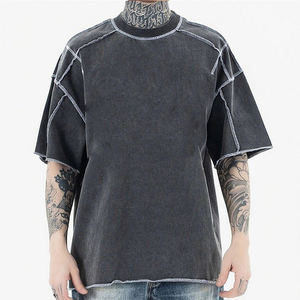 เสื้อยืดวินเทจลายกราฟิกพิมพ์ลายแบบกำหนดเองทรงโอเวอร์ไซส์ - Product Image 1